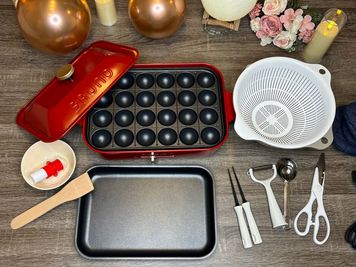 🐙たこ焼きパーティーでワイワイ♬
オプションでお選びください。 - グッドワン【おうちスペース】京都市役所駅前店 グッドワン京都寺町　未成年🆗防犯カメラ🈚️出入り🆓の設備の写真