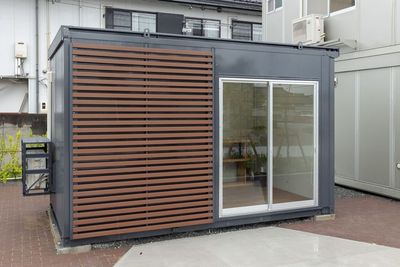 お部屋の外観はこちらです！※始めに別棟の受付までお越しください
 - U-SPACE　山口店 Work1の外観の写真