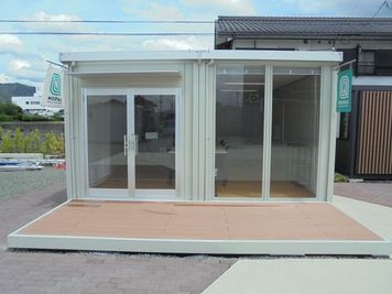 お部屋の外観はこちらです！※始めに別棟の受付までお越しください
 - U-SPACE　山口店 Meeting1の外観の写真