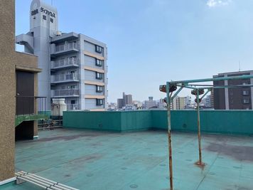 村上ビル JR福山駅東口より徒歩8分！　村上ビル屋上の室内の写真