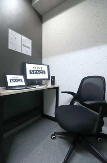 7階　個室ブースNo.9（外部モニター付） - VORT SPACE 茅場町