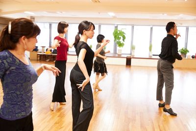 横浜 桝岡ダンス教室 レンタルスペースの室内の写真
