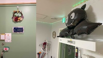 さりげない場所にも、ハロウィンアイテムが… - レンタルスペース「TYフェアリーリング」 C パーティールームの室内の写真