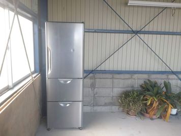 冷蔵庫完備 - 古民家COCONE "Garage & barn BBQ"  岐阜羽島　雨天でも安心のガレージBBQスペースの設備の写真