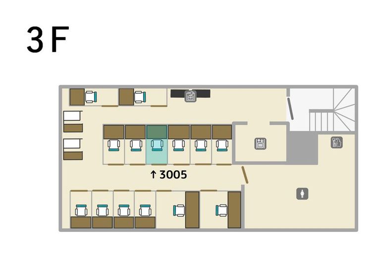 【モニターあり】3005完全個室 - ExeWorks上野