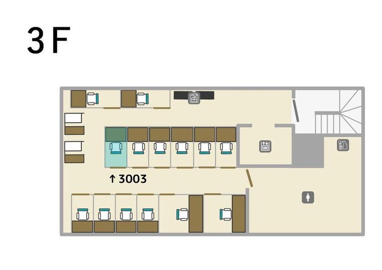 【モニターあり】3003完全個室 - ExeWorks上野