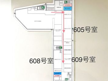 ワンコイン会議室 新橋 新橋駅前セミナールームの室内の写真
