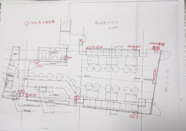 照明カラオケスイッチのある場所 - LINK テラス席有・大型カラオケスナック　ここは都会の中のオアシスの室内の写真