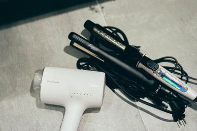 ヘアドライヤーやアイロンも貸し出し可 - studio shiro to muku キッチン付ハウススタジオの室内の写真