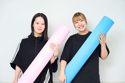 ヨガポールは８本あります！ - レンタルスペース「M's」市川2 市川駅前のレンタルスペース「M's」です。の設備の写真