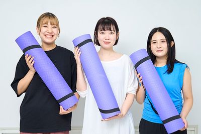 基本のヨガマットは８枚！ - レンタルスペース「M's」市川2 市川駅前のレンタルスペース「M's」です。の設備の写真