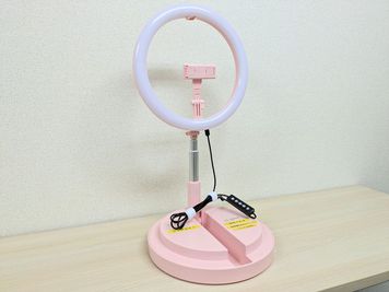 リングライト - 貸し会議室ぷろぐれす 貸し会議室ぷろぐれす　浜松町/大門の設備の写真