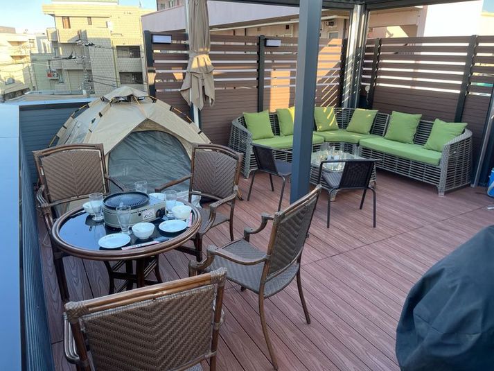 都心の屋上で贅沢キャンプ＆BBQ！完全貸切の『桜エアーテラス』 - CITY PAL桜新町