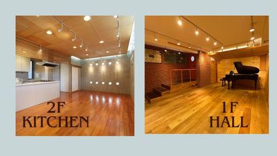 【１階＋２階】多目的✨防音✨演奏ホール（小）【ミニコンサート可】《グランドピアノ》収容45人 - 《Fali-Studio》調布三鷹吉祥寺レンタルスペース 