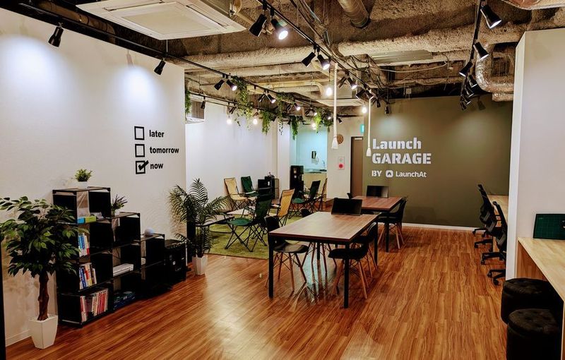 多目的スペース - Launch GARAGE シェアオフィス・コワーキングスペース