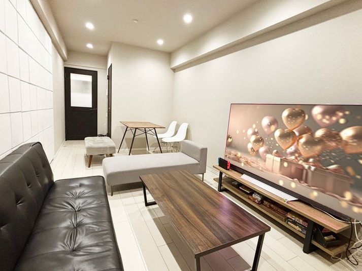 【ルームルーム高田馬場駅3分】リニューアル✨地域最大65TV📺 - レンタルスペースルームルームB