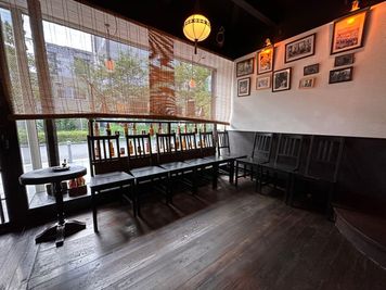 高瀬川ぞい町屋 木屋町通4条、独特で個性のある全体改装された町屋の室内の写真