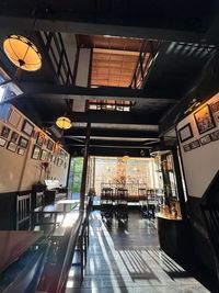高瀬川ぞい町屋 木屋町通4条、独特で個性のある全体改装された町屋の室内の写真