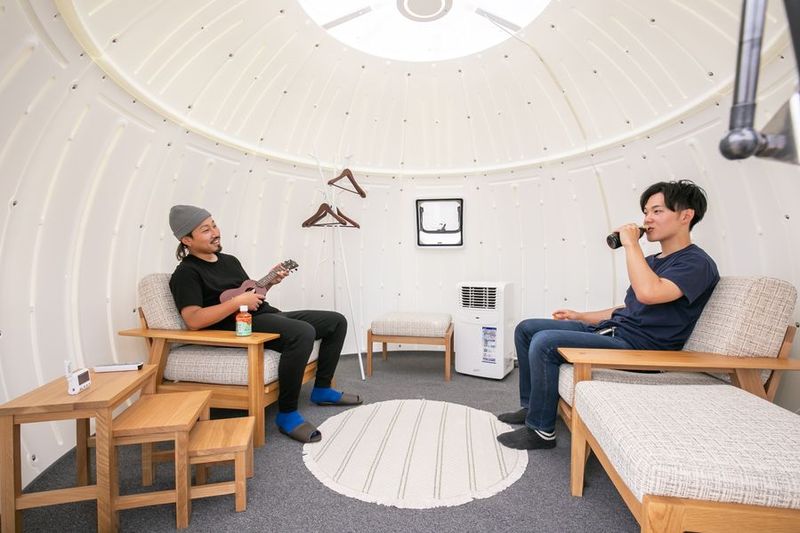 貸しドームハウス「リゾートルーム」 - 信州ドームパーク　安曇野