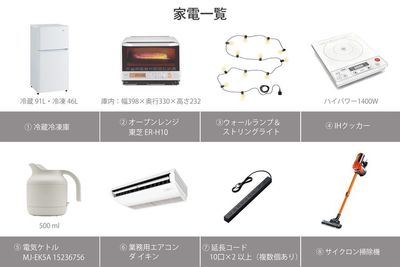 家電一覧 - ☀️神楽坂･飯田橋のレンタルスペース レンタルスペース 飯田橋301の設備の写真