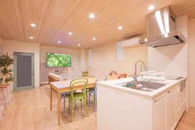 ＜日暮里MH Kitchen Studio＞Wi-Fi📶65VスマートTV📺キッチン🥘パーティー/料理/会議/撮影 - 【日暮里MH Kitchen Studio】