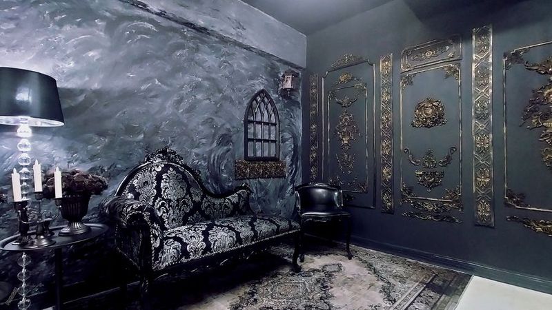 ヨーロッパ漆喰の白壁スタジオ/黒壁/漆喰/ゴシック/姫系/ロココ - 【神田駅徒歩2分】CocoSTUDIOⅣ神田秋葉原/撮影スタジオ