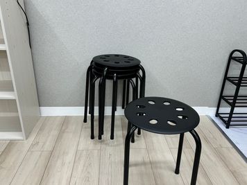 椅子６脚 - レンタルダンススタジオ「トロニカ２号店」 トロニカ２号店の設備の写真