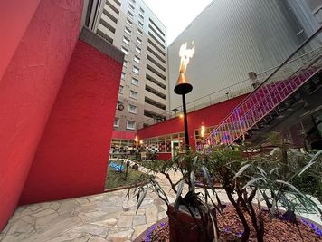中庭 - 東横INN品川港南口天王洲アイル エコノミーダブルの外観の写真