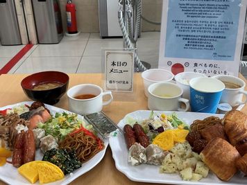 朝食例 - 東横INN品川港南口天王洲アイル エコノミーダブルの室内の写真
