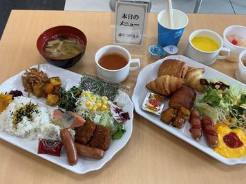 朝食例 - 東横INN品川港南口天王洲アイル エコノミーダブルの室内の写真