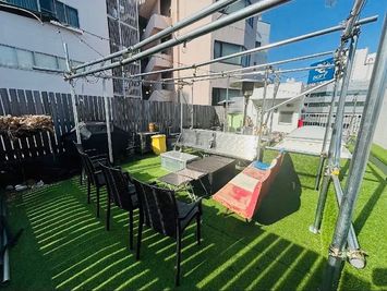 防寒対策にてビニールテントを設置しておりましたが、現在はビニールテントを外し骨組みのみが残っている状況となります。
※外したりすることは出来かねます。 - Relax one 489 Relax one 489 ｜ テラスBBQ🍖撮影可能📸の室内の写真
