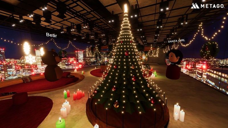 コミュニケーションラウンジ（Xmas ver.） - METAGOレンタルスペース