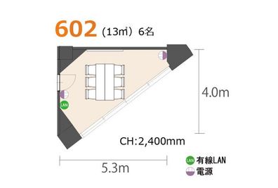 アットビジネスセンター池袋駅前別館 602号室の室内の写真