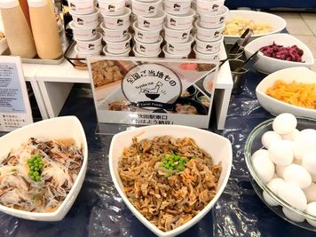 元気朝食 - 東横INN秋田駅東口 シングルの設備の写真