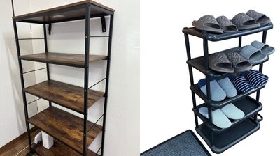 荷物置き場、スリッパ - ハッピースクールビル HSビル・ワーキングスペースの設備の写真