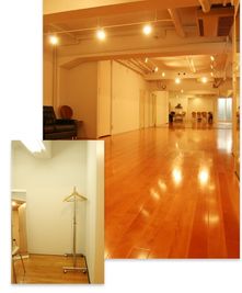Studio-J レンタルダンススタジオの室内の写真