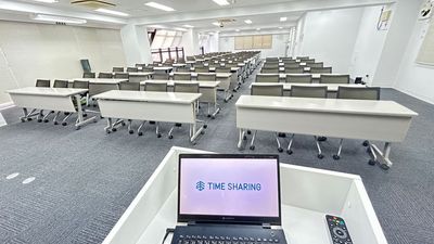 【司会台から一番後ろの席まで見渡せます】  - 【閉店】TIME SHARING 水道橋 タナカビル 【閉店】3Fの室内の写真