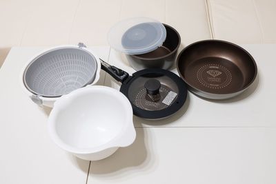 フライパンセット（3種）
ざるボウルセット - fairy梅田の設備の写真