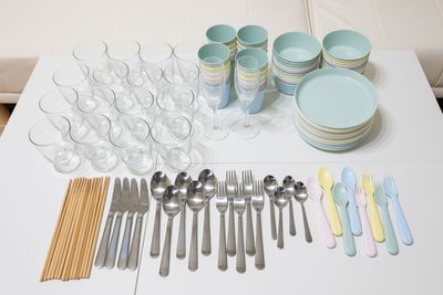 お箸、ナイフ、スプーン、フォーク
浅皿、深皿
グラス、コップ
 - fairy梅田の設備の写真