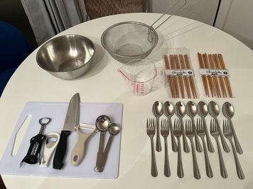 調理器具 - 博多駅近のレトロ風スペース　 博多駅近！レトロなスペース＆懐かしゲー【飲酒騒音禁止！】の室内の写真