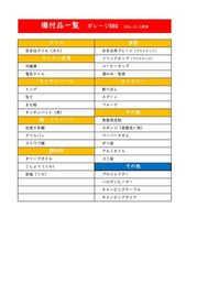 備品リスト食器は各10名分ございます。 - 古民家COCONE "Garage & barn BBQ"  岐阜羽島　雨天でも安心のガレージBBQスペースの設備の写真