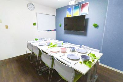 【池袋駅徒歩3分・アルコール飲食可・最安！】大型モニター・プロジェクター・WiFi全て無料！ふれあい貸し会議室 池袋No17 - ふれあい貸し会議室 池袋陽光