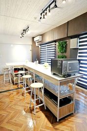 スペース内観 - Cook & Parties 四日市 ＼🍸パーティROOM🎁／キッチンスタジオ・会議室付き！の室内の写真