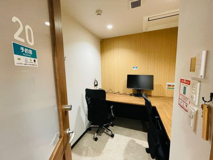 【目黒駅徒歩1分】2名個室(ブース20) - いいオフィス目黒