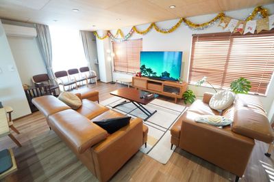 パーティー仕様l、クリスマスバージョン - レンタルスペース　『時の間』 駅徒歩2分！屋内スペースと屋外スペースのあるレンタルスペースの室内の写真