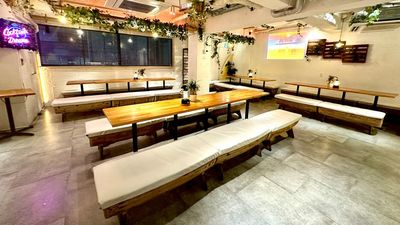 ２面のプロジェクターは無料でお使いいただけます！ - 渋谷ガーデンホールの室内の写真