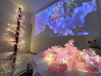 🌸桜の装飾🌸期間限定✨ - 女性専用　アメニティ東桜２F 【リバーリッチ】アメニティ東桜2F　女性専用の設備の写真