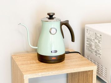 電気ケトル - レピーロ小岩 小岩駅6分🥳北欧インテリア🌿女子会💗タコパ🥘レピーロ小岩の設備の写真