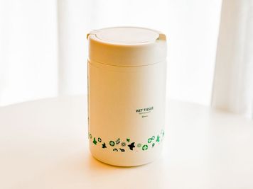 ウェットティッシュ - レピーロ小岩 小岩駅6分🥳北欧インテリア🌿女子会💗タコパ🥘レピーロ小岩の設備の写真