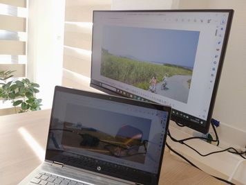 ディスプレイ（音は出ません） - レンタルスペース　ゆりねこルーム　赤坂 レンタルスペース【ゆりねこルーム 赤坂】の室内の写真